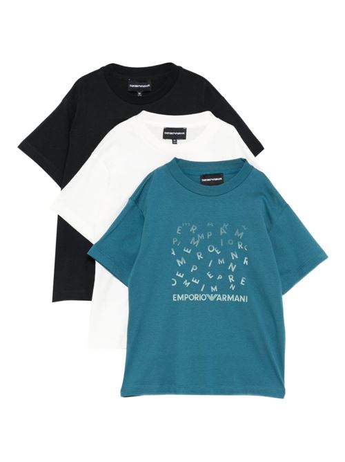 Set bambino Emporio Armani t-shirt multicolor EMPORIO ARMANI KIDS | EB001319AF14503MB005